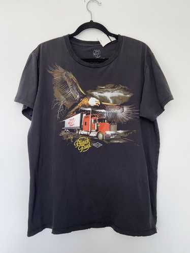 Tee × Vintage Black Fuel Trading Company Trucker T