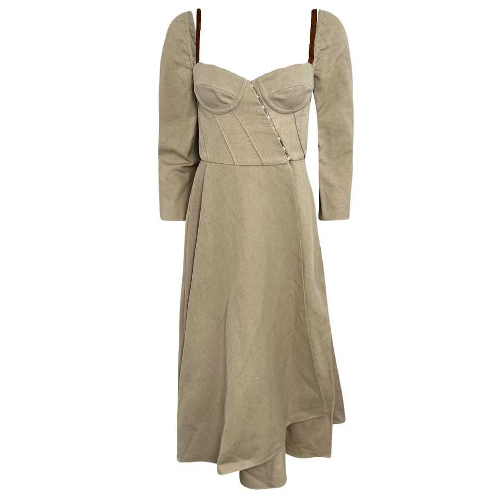 Brock Collection Linen mid-length dress - image 6