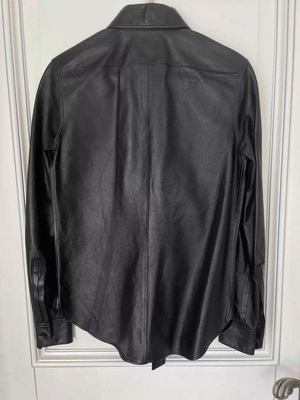 Yves Saint Laurent Saint Laurent Leather Shirt - image 2