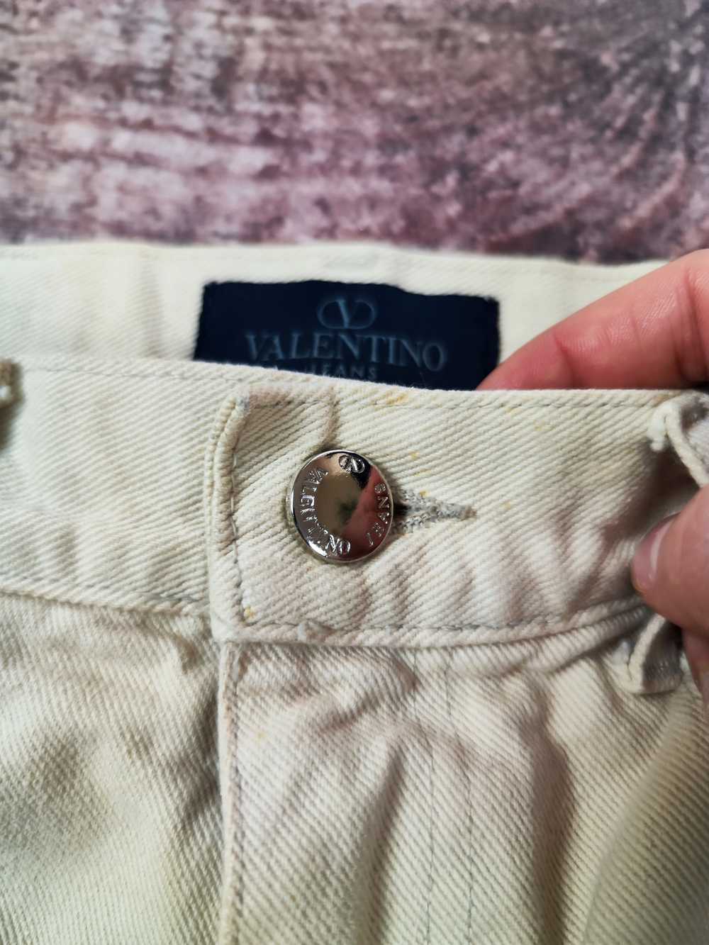 Valentino Valentino Jeans denim creamy pants - image 11