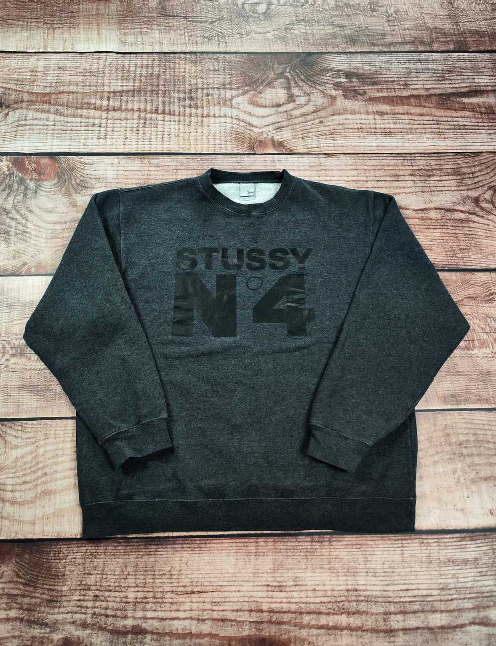 Stussy × Vintage Vintage Stussy sweatshirt N4 00s… - image 1