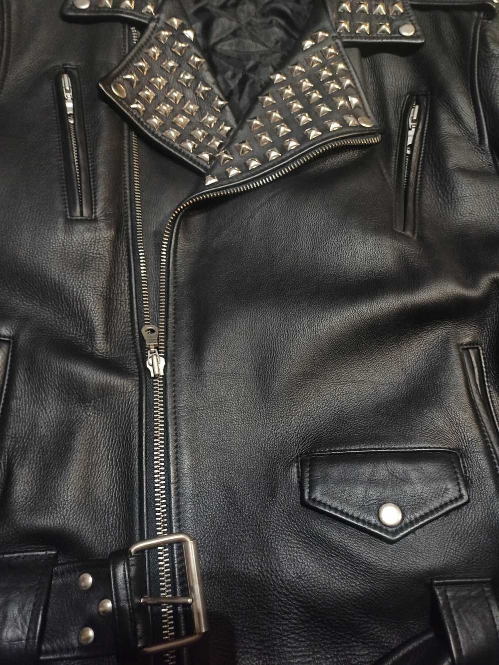 Leather Jacket × Rock Band × Vintage Leather jack… - image 2