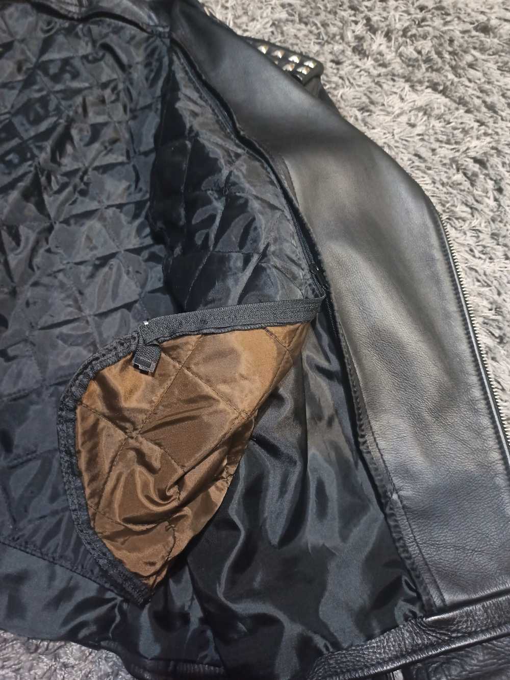 Leather Jacket × Rock Band × Vintage Leather jack… - image 4