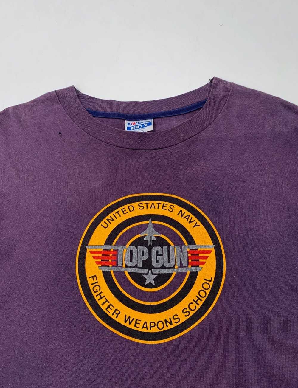 Hanes × Movie × Vintage Vintage 90s Top Gun Movie… - image 6