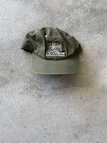 RARE 00's Stussy Brown 'LV Rip-Off' Monogram Trucker Cap – KipKollects