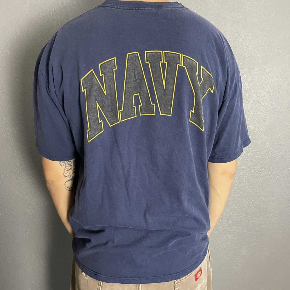 Military × Streetwear × Vintage NAVY 1990s Made i… - image 2