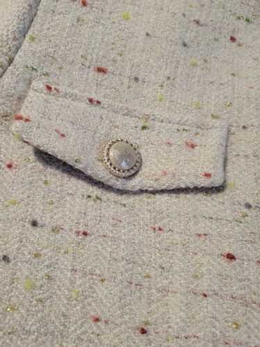 Chanel-style, wool blend blazer - image 1