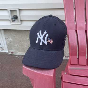 Vintage New York Yankees New Era Plain Logo Snapback Hat 70s 80