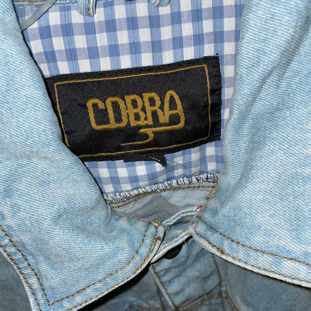 Cobra “COBRA” Cowboy Jean Jacket - image 4