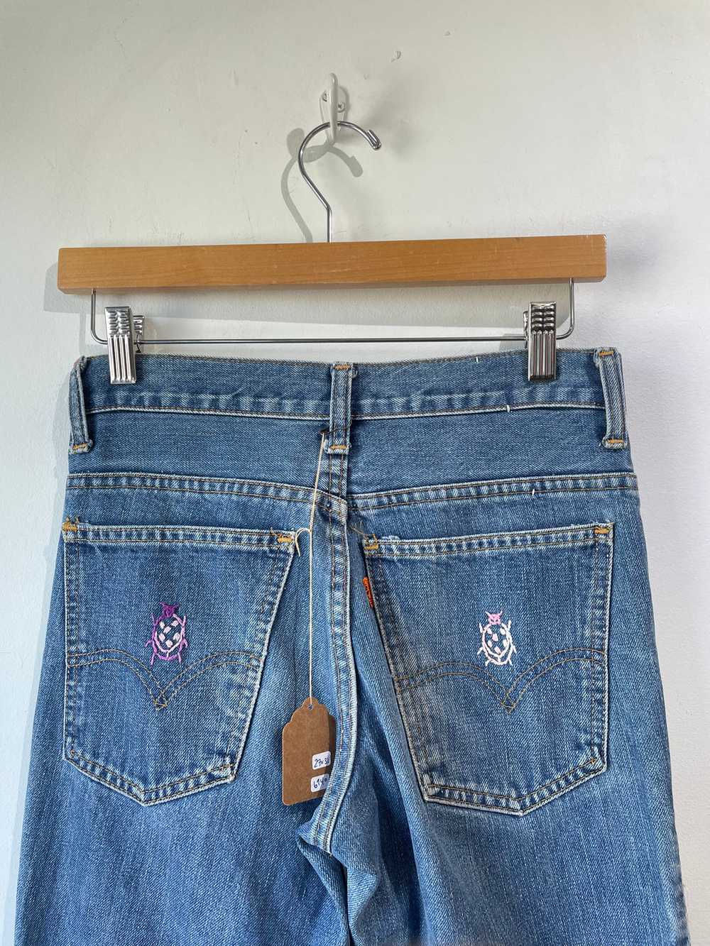 Vintage Levi's High-Waisted Bell Bottoms Jeans - image 5