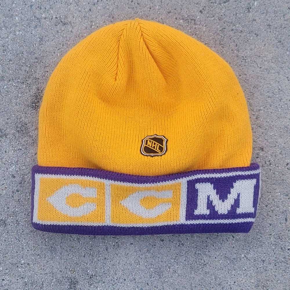 Ccm Vtg CCM Los Angeles Kings Beanie - image 2