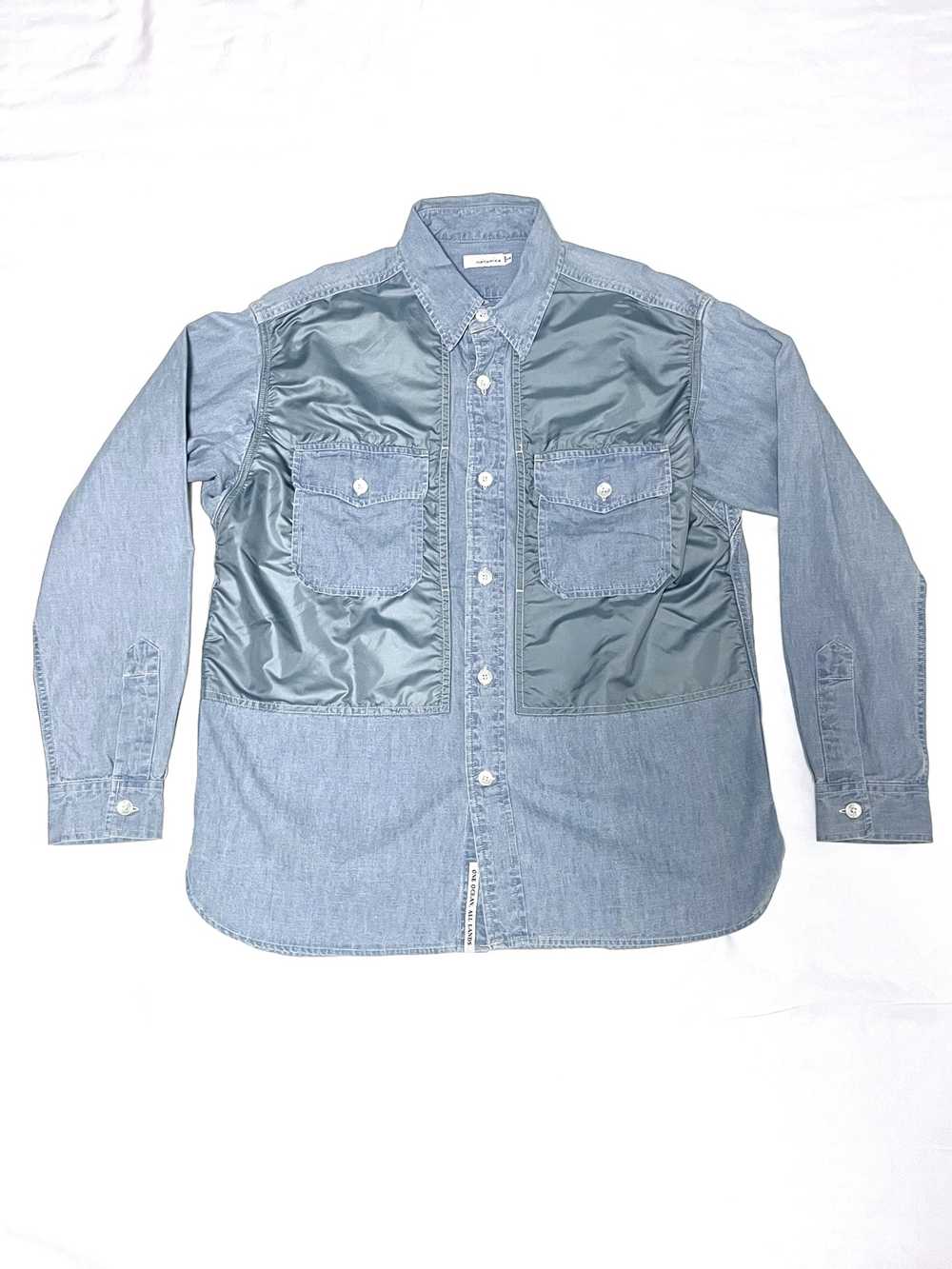 Nanamica CPO Shirt - Indigo Bleach - image 3