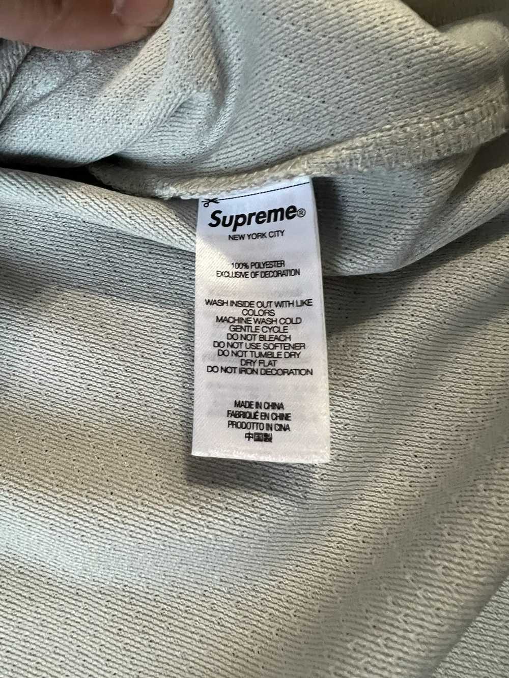 Supreme Supreme Grey Demon Hockey Jersey Sz XL - image 3