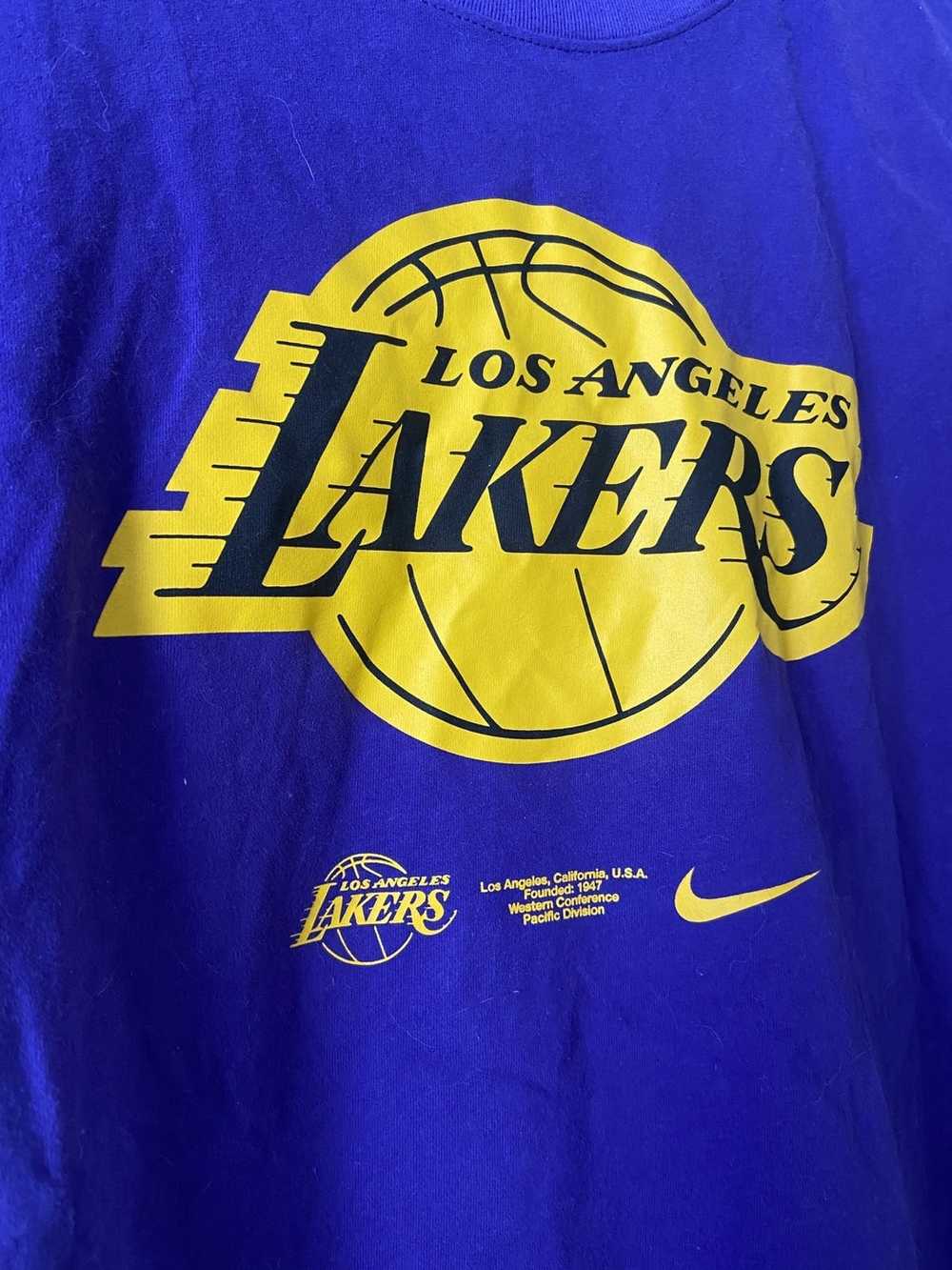 Nike Nike Los Angeles Lakers NBA logo SAMPLE unre… - image 2