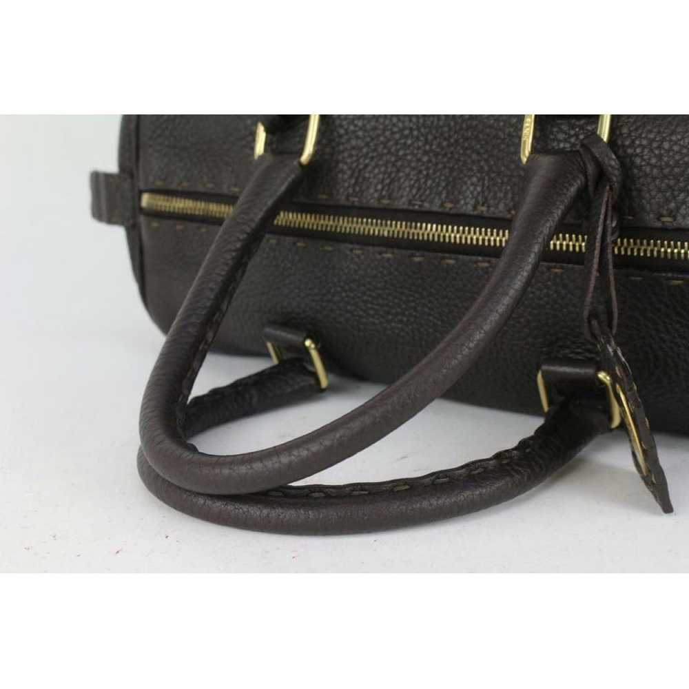 Fendi Leather satchel - image 11