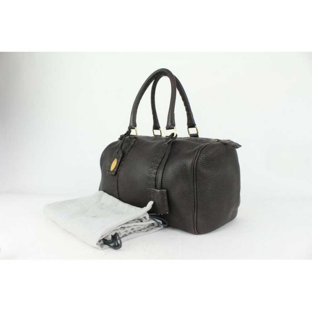 Fendi Leather satchel - image 4