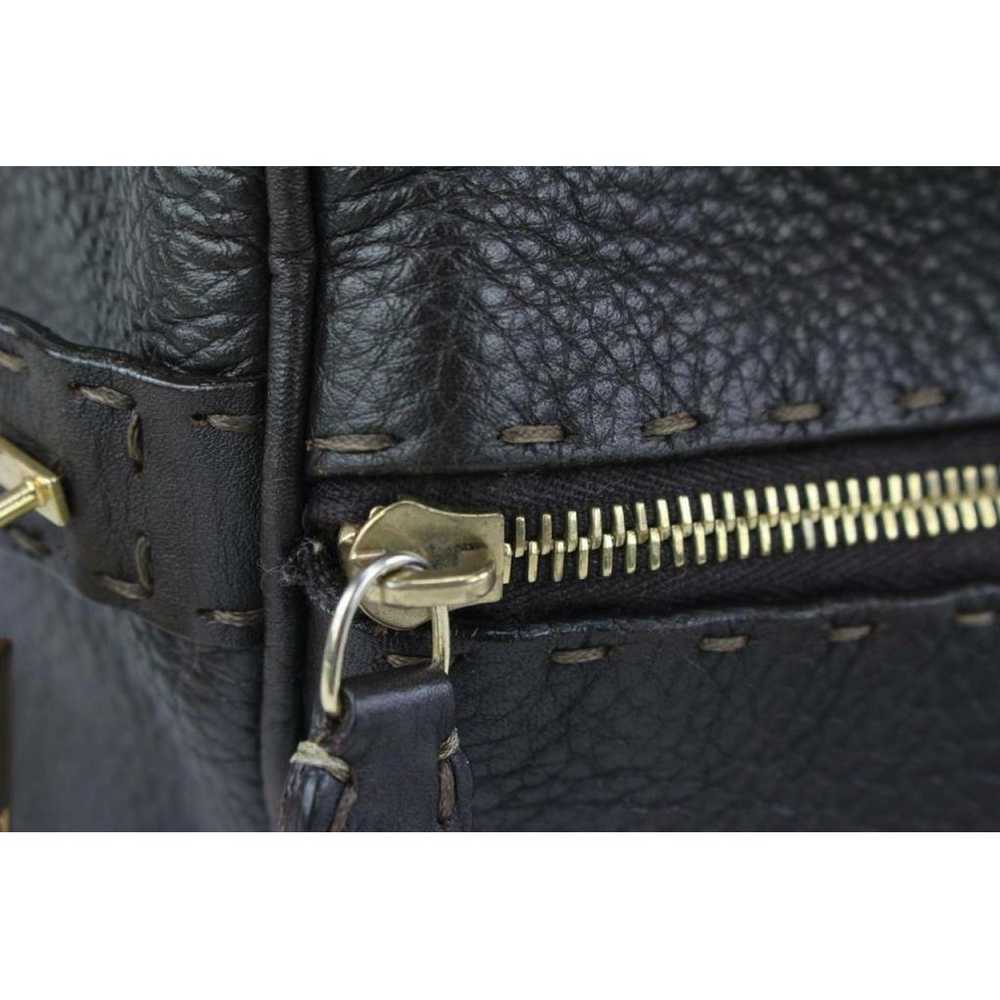 Fendi Leather satchel - image 8