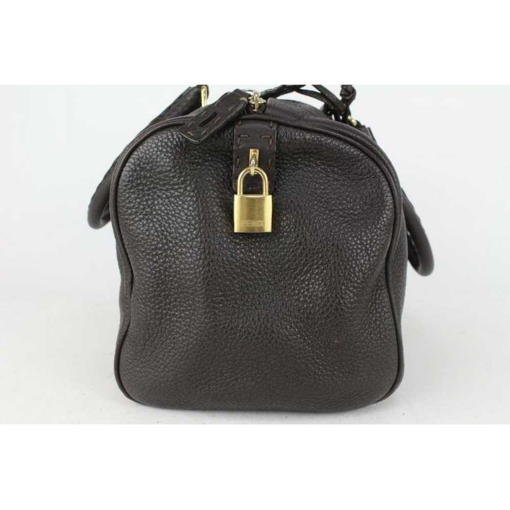 Fendi Leather satchel - image 9