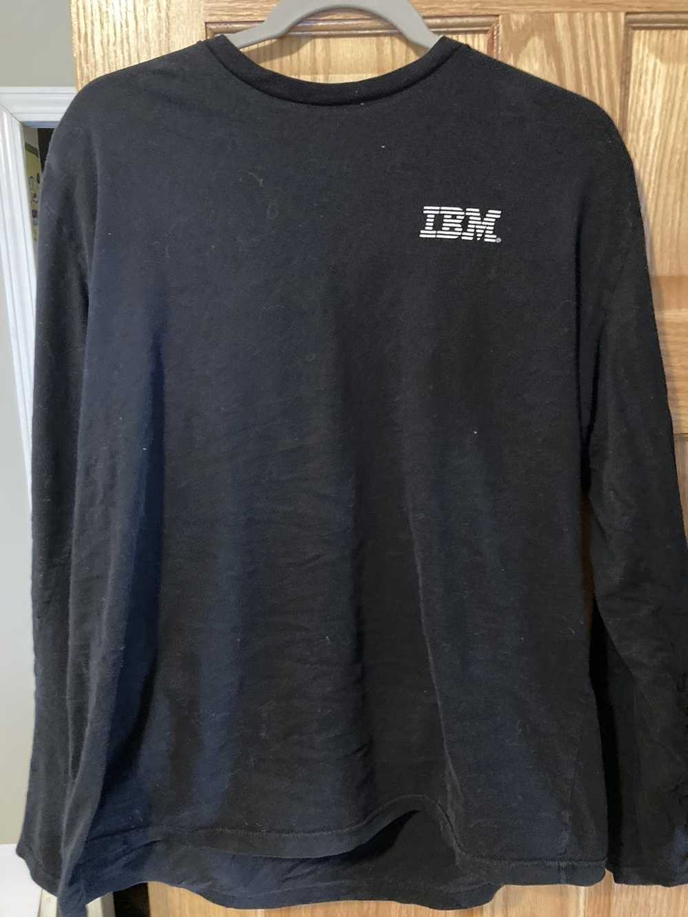 Vintage Vintage IBM promotional long sleeve shirt… - image 2