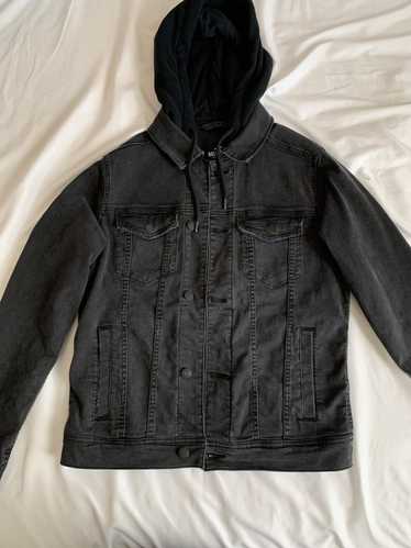 Hollister × Streetwear × Vintage Black hoodie Jean