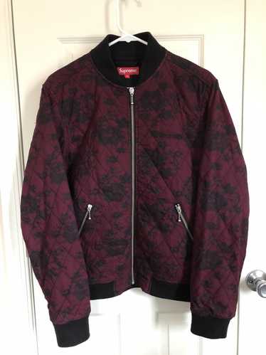 Supreme Supreme Quilted Lace Bomber - image 1