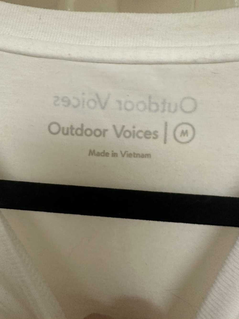 Outdoor Voices Outdoor Voices White Tee Med - image 2