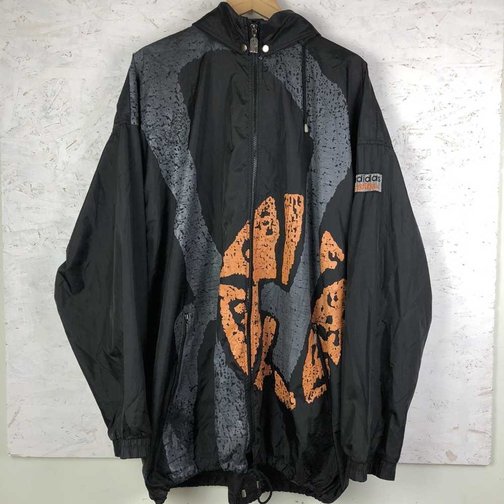 Adidas × Vintage Adidas streetball rain jacket - … - image 2