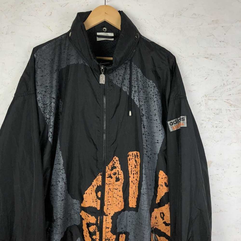 Adidas × Vintage Adidas streetball rain jacket - … - image 3