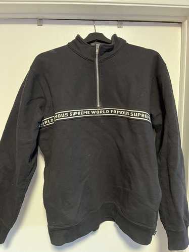 Supreme Supreme World Famous half-zip sweater - image 1