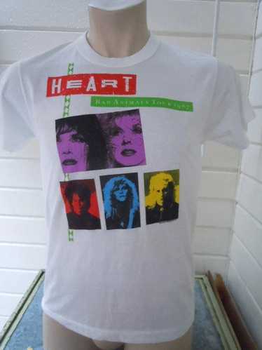 Band Tees 1987 Heart Concert Single Stitch Shirt