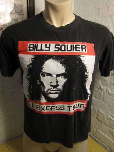 Band Tees Rare 1989 Billy Squier Concert Single St
