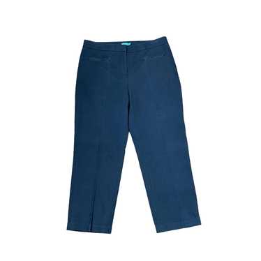 J. Mclaughlin J. McLaughlin Crop Pants 10 Navy Blu
