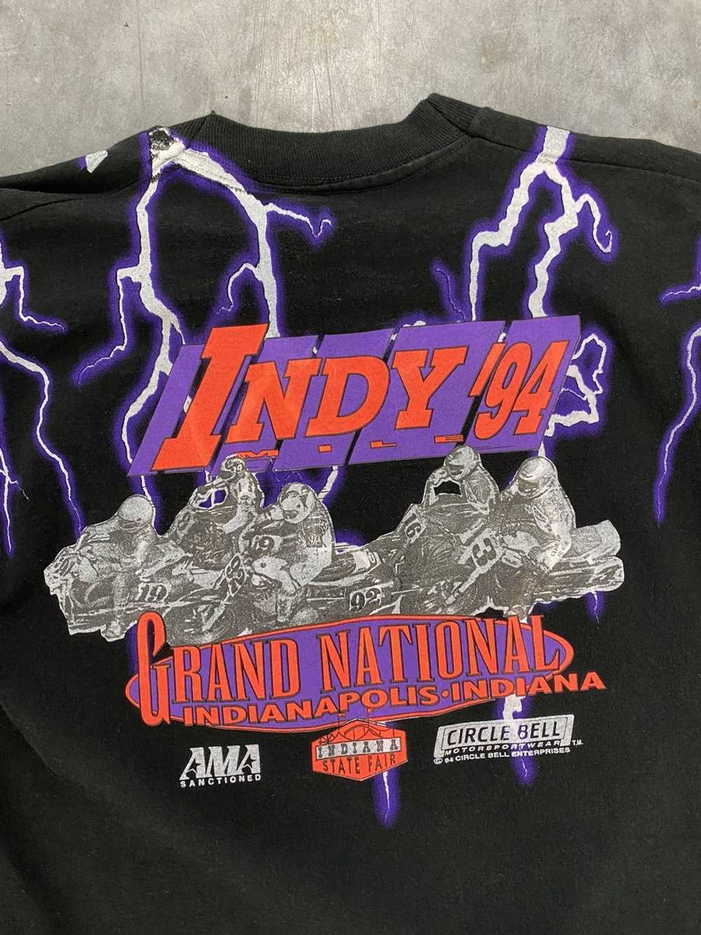 Vintage Vintage 1994 Indiana Grand National T-Shi… - image 5