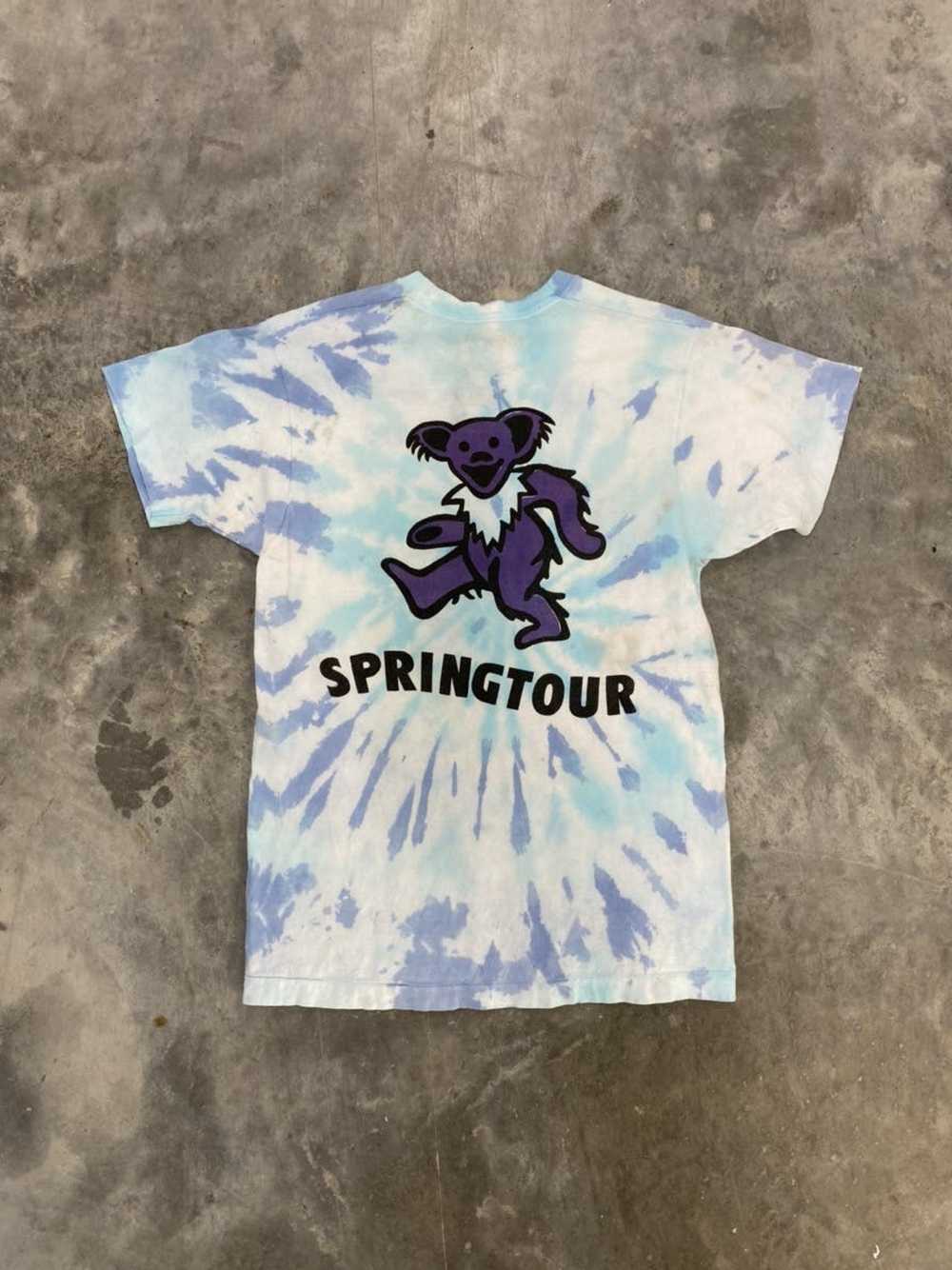 Vintage Vintage 90s Grateful Dead Spring Tour T-S… - image 2