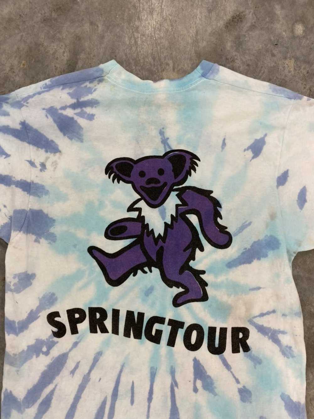 Vintage Vintage 90s Grateful Dead Spring Tour T-S… - image 7