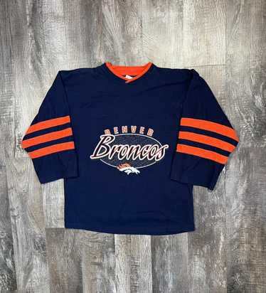 Denver Broncos NFL Mock Turtleneck Long Sleeve Shirt Navy Blue 2XL XXL –  East American Sports LLC