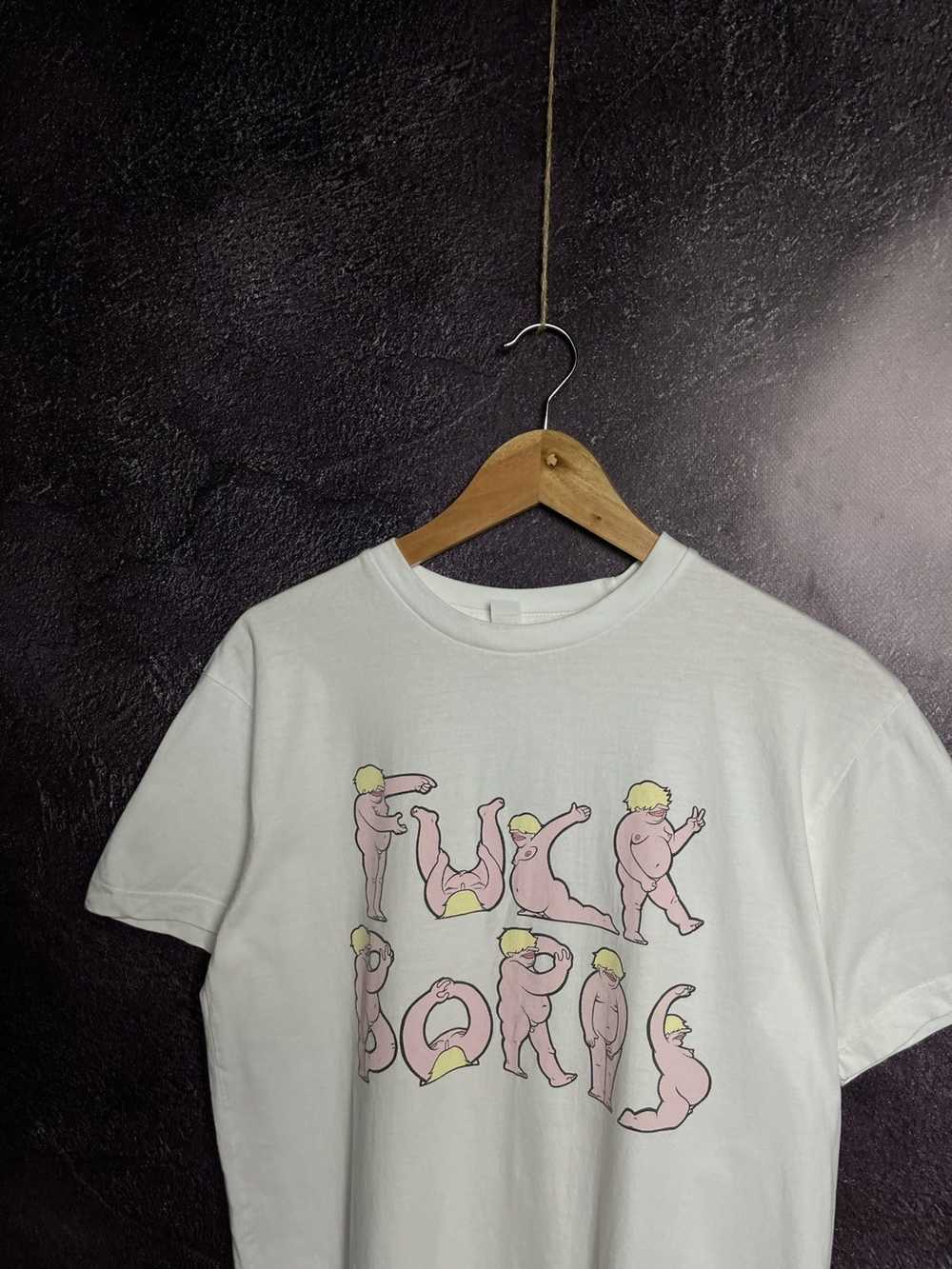 Humor × Rap Tees × Streetwear Slowthai Fuck Boris… - image 5