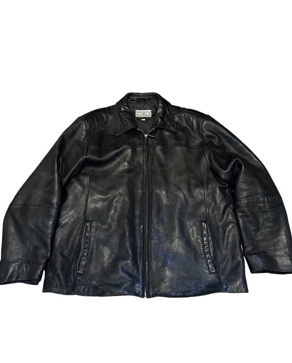 Vintage Boston Harbour leather jacket - image 1