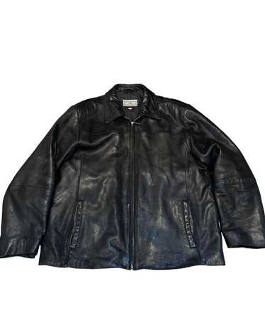 Vintage Boston Harbour leather jacket