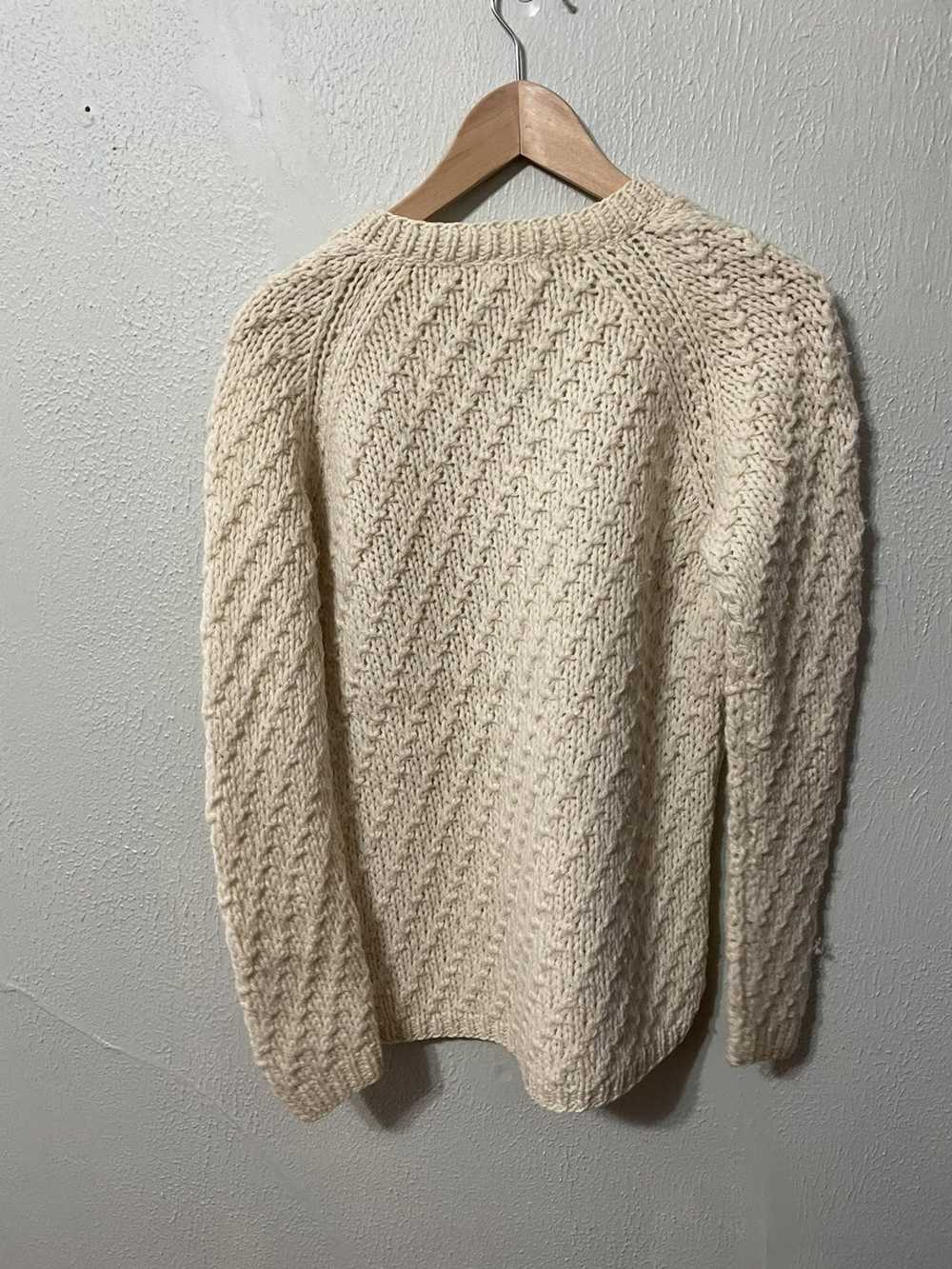 Coloured Cable Knit Sweater × Vintage Vintage 197… - image 5