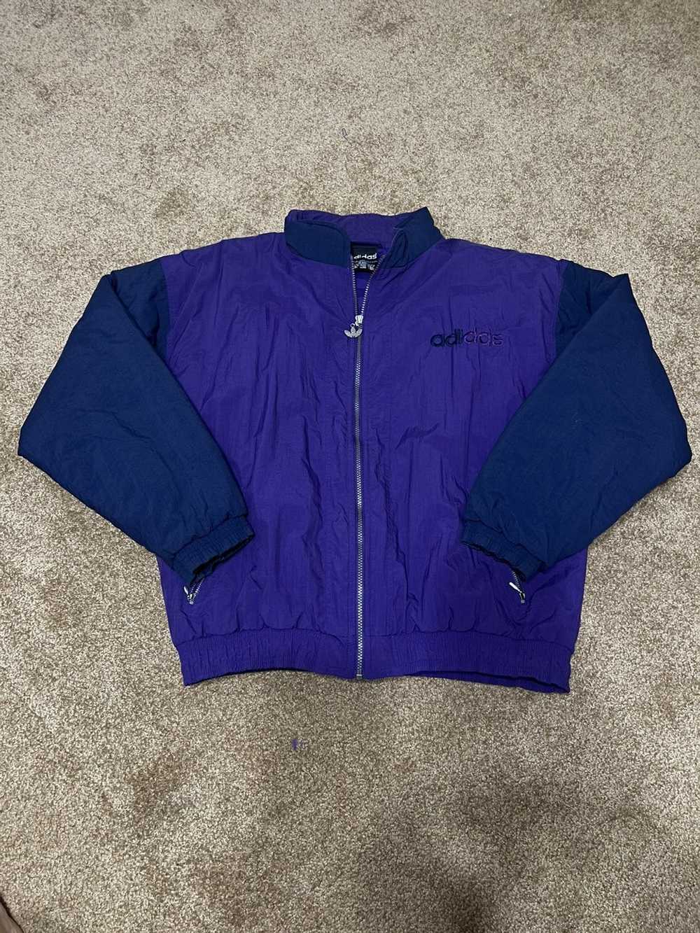 Adidas × Vintage Vintage Adidas Bomber Jacket - image 1