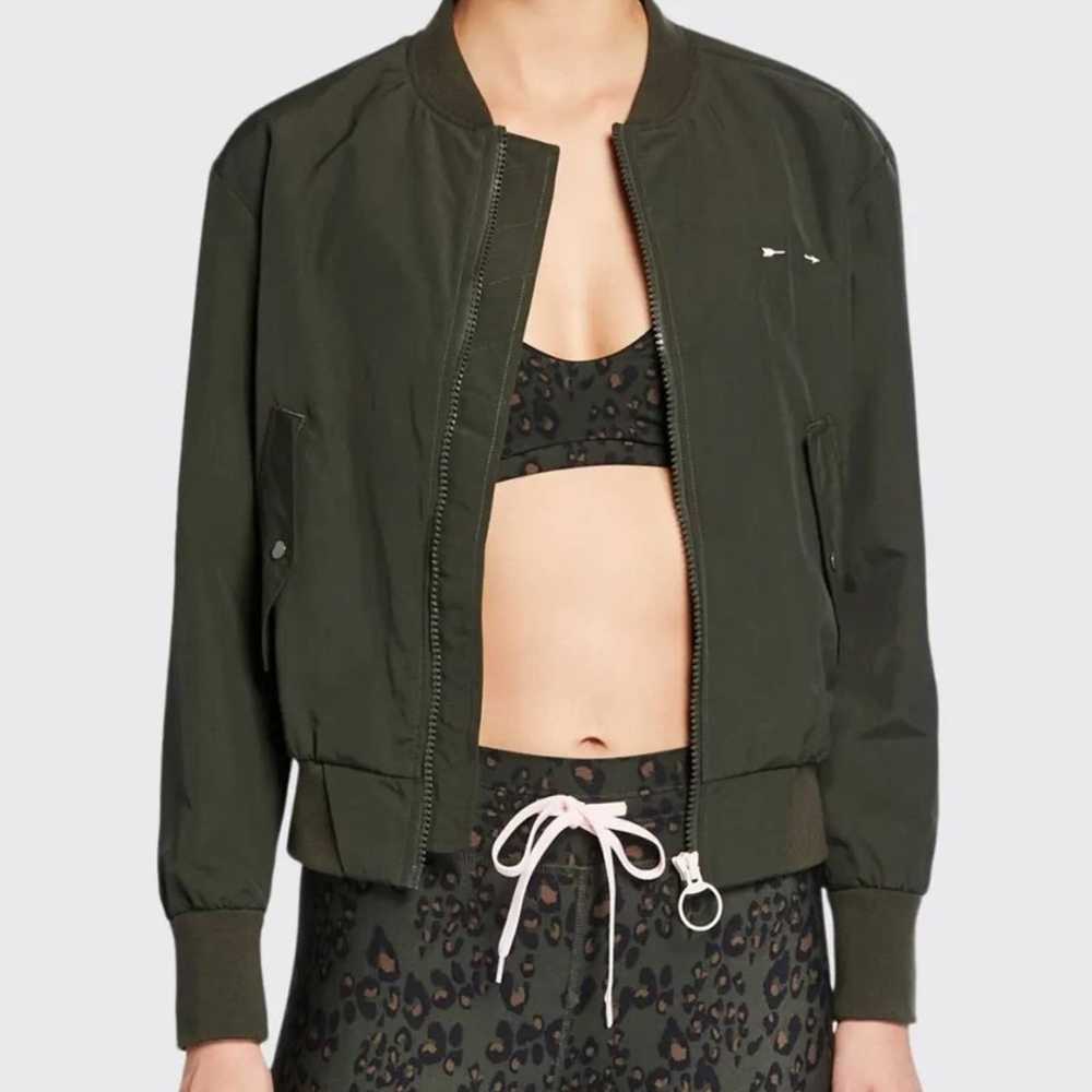 The Upside The Upside Green Chloé Bomber - image 1