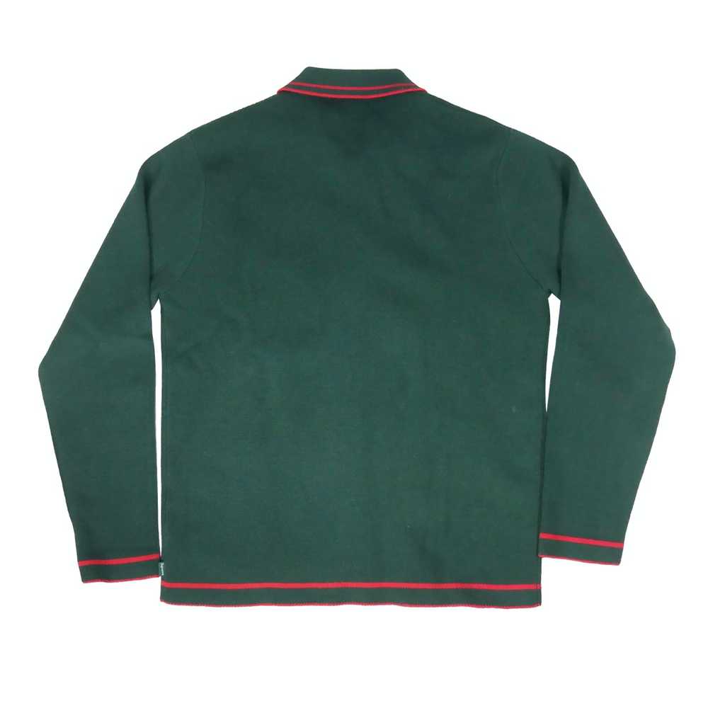 Supreme Zip Up Polo Sweater - image 2