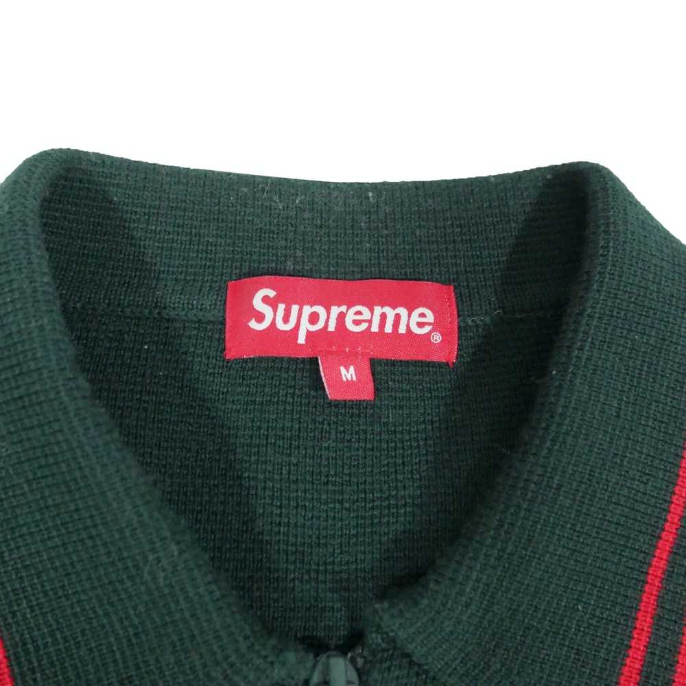 Supreme Zip Up Polo Sweater - image 3