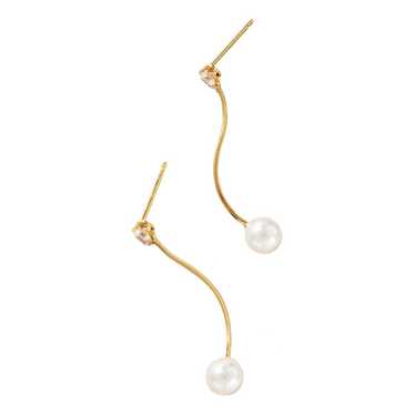 Anthropologie Silver gilt earrings - image 1