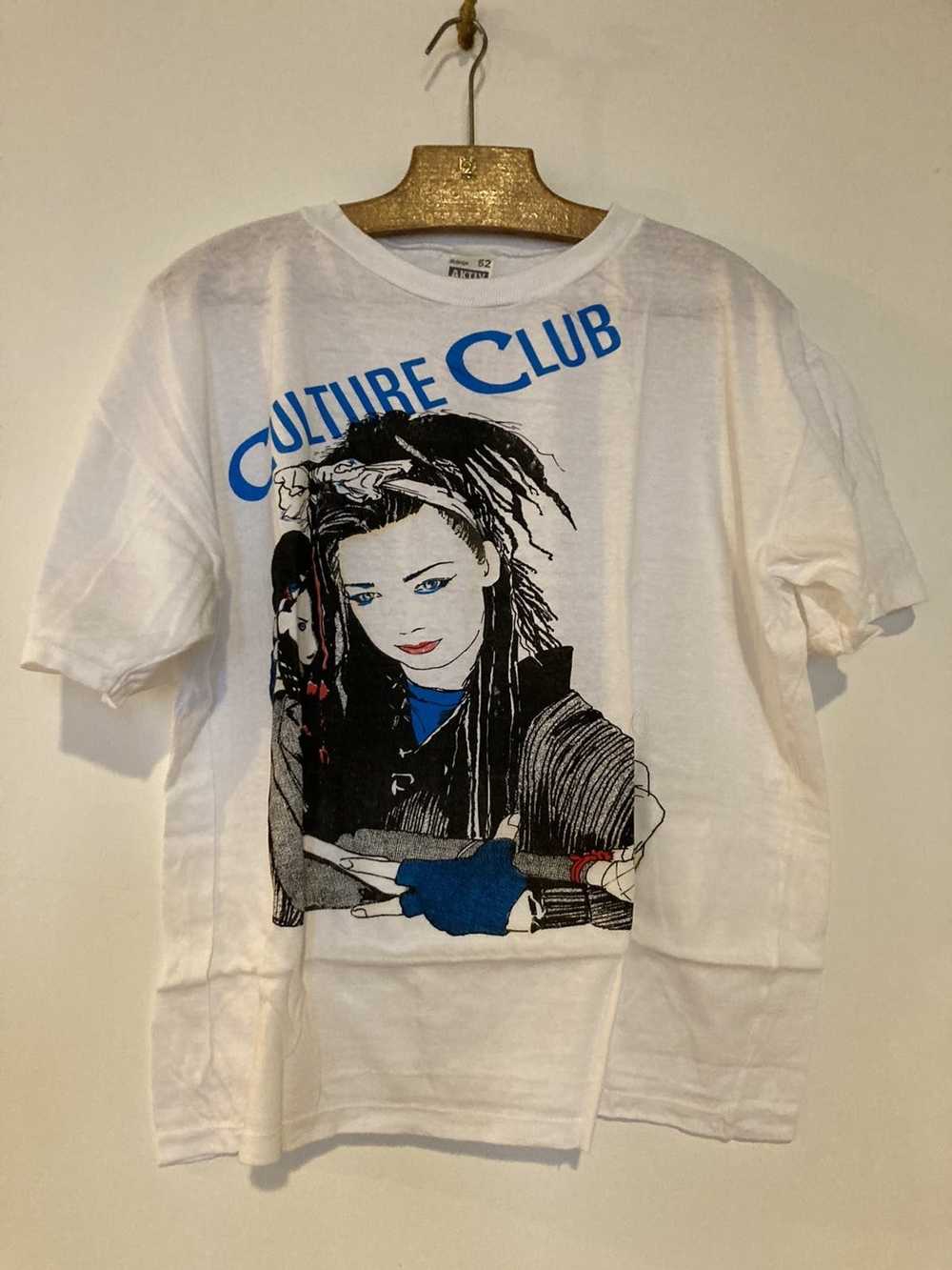 Band Tees × Vintage Vintage 80s shirt boy George … - image 1