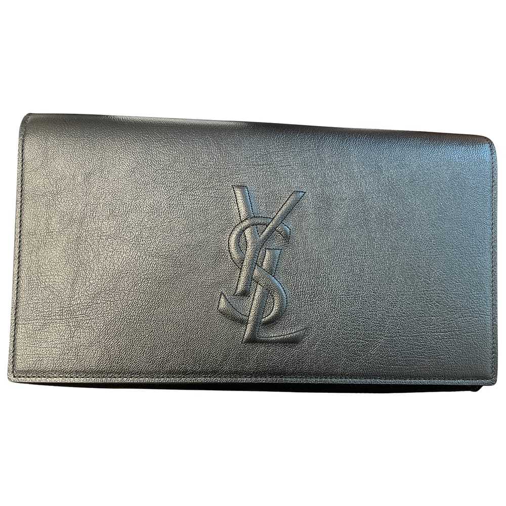 Yves Saint Laurent Belle de Jour leather clutch b… - image 1