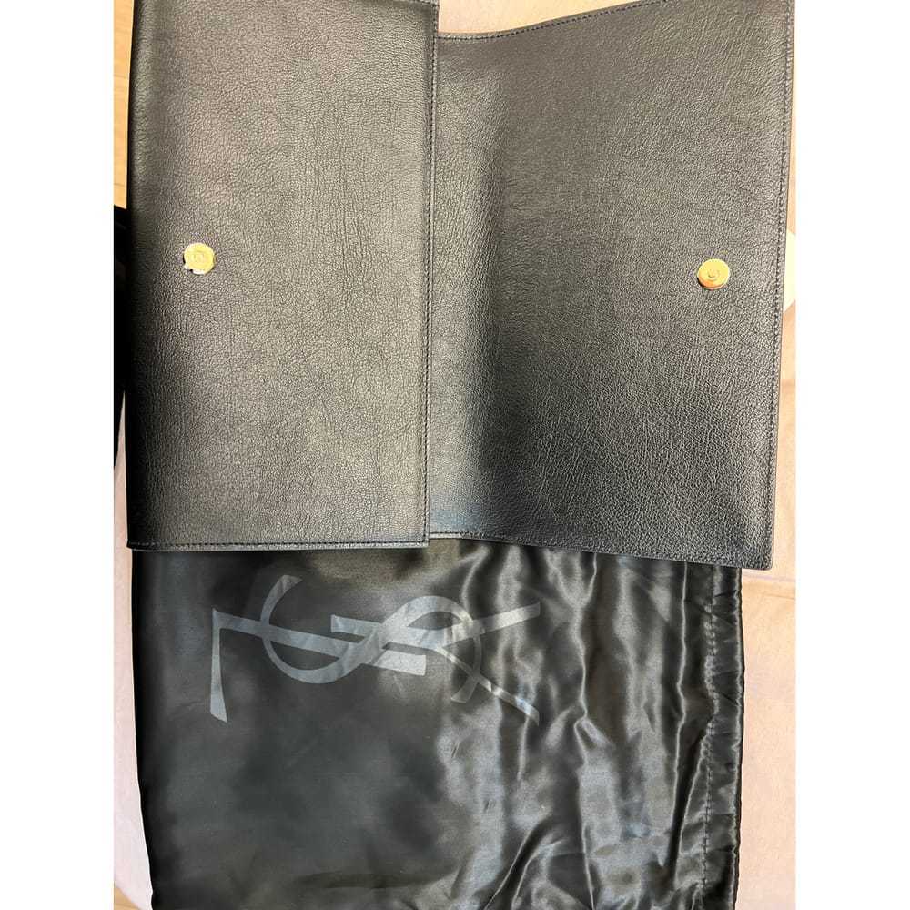 Yves Saint Laurent Belle de Jour leather clutch b… - image 4