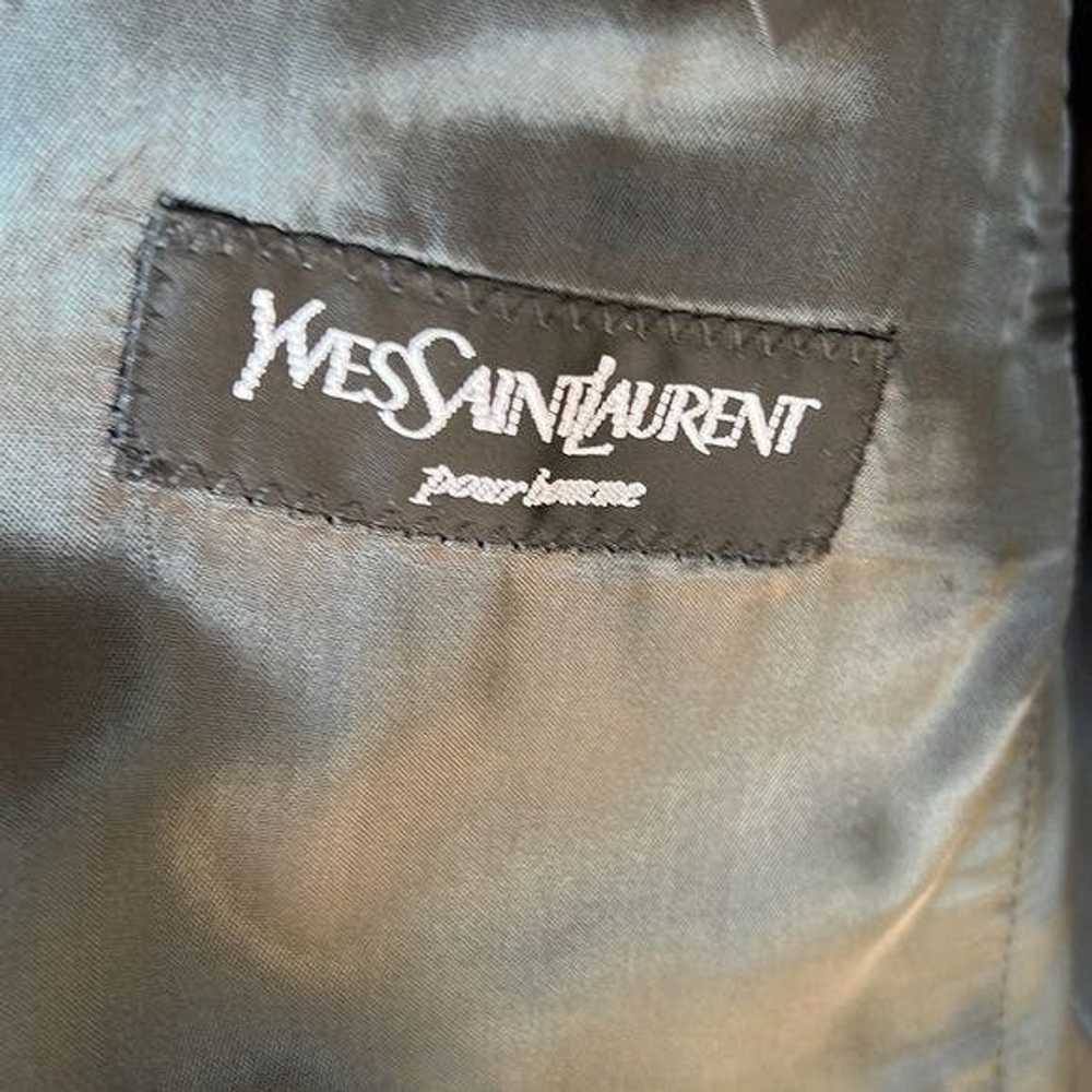 Yves Saint Laurent Yves Saint Laurent Suit Jacket… - image 9