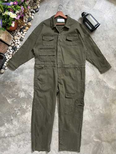 Military × Overalls × Workers Vintage 80s 🏴‍☠️ O… - image 1
